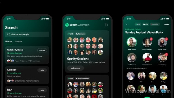 Justo cuando pensaba que los clones de Clubhouse habían terminado, Spotify lanza Greenroom