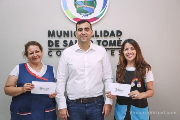 ¡Siguen acompañando a los santotomeños!