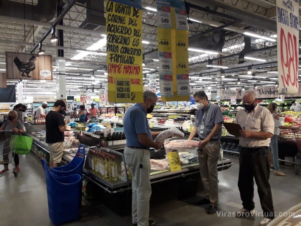 Fiestas de fin de año: controlaron ofertas de carnes subsidiadas