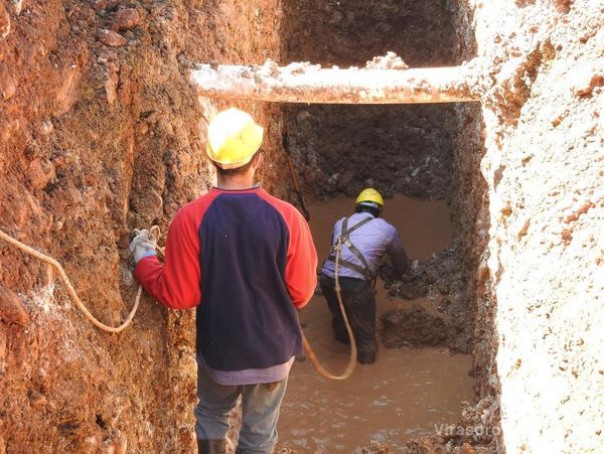 ¡Impulsamos la reactivación de la obra de red cloacal que beneficiará a más de 4.800 habitantes!
