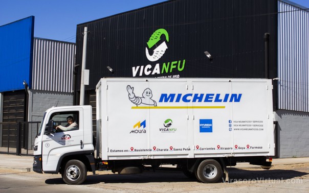 Compañía internacional distinguió un proyecto de Corrientes para reciclar neumáticos