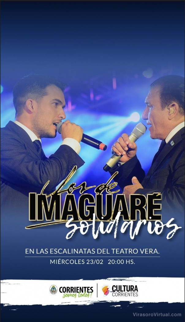 Artistas nacionales y locales ofrecerán show para ayudar a Corrientes