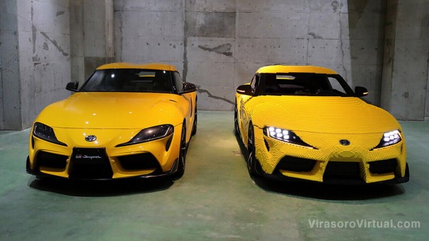 Demonios, sí, quiero tener un LEGO Toyota Supra de tamaño real que vaya a 28 km / h