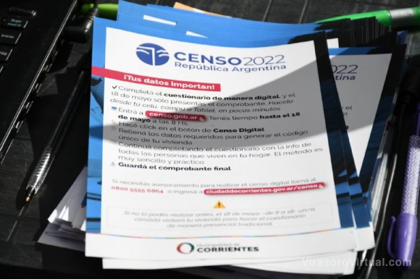 La Municipalidad y alumnos de la Escuela Belgrano asesoraron a los vecinos sobre el Censo Nacional 2022
