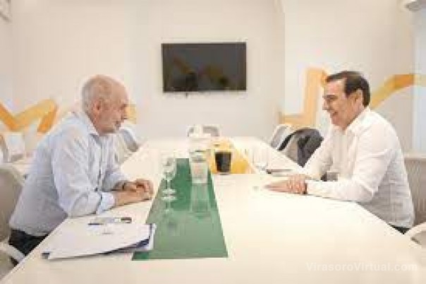 Valdés y Larreta analizaron la situación económica y social de la Argentina