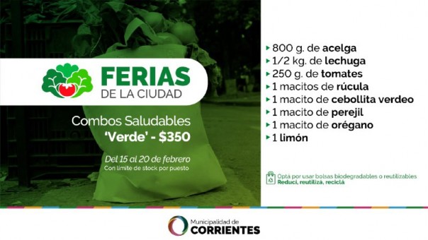 Las Ferias de la Ciudad recorren los espacios públicos con productos frescos y de alta calidad
