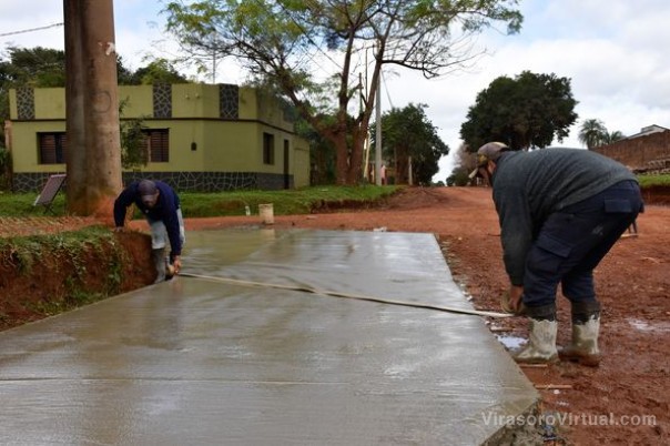 Avanza el Plan de Pavimentación de la ciudad
