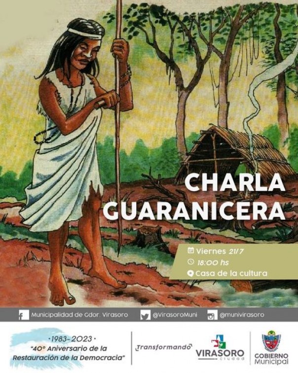 Te invitamos a participar de la Charla Guaranicera,