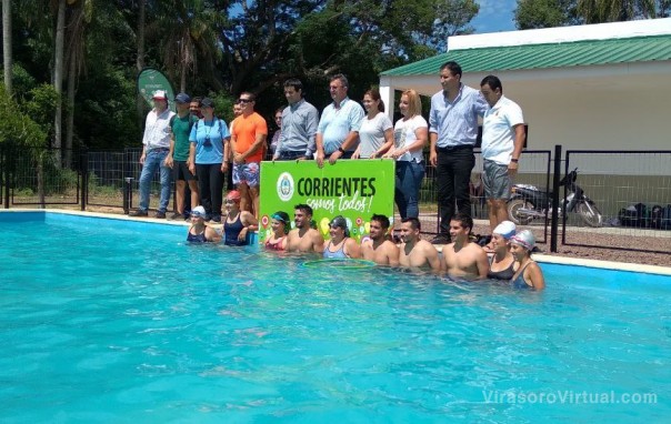 La Secretaría de Deportes desarrolló el Programa Provincial de Natación en Santa Ana