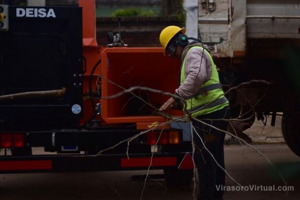Limpieza y mantenimiento en las calles