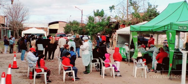 Con protocolos por Covid-19, se realizó un nuevo operativo sanitario