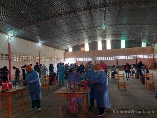 Salud aplicó 1.500 vacunas Covid-19 en San Isidro