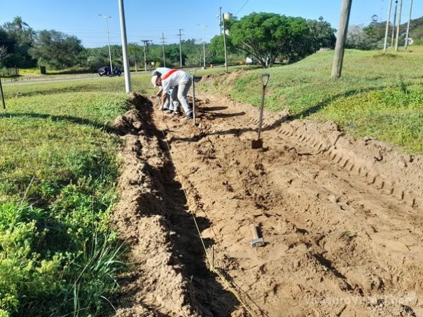 Construcción de bicisendas