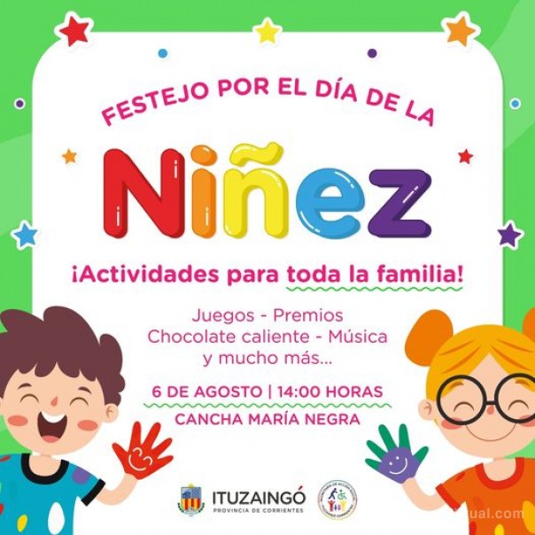Festejo por el día de la Niñez