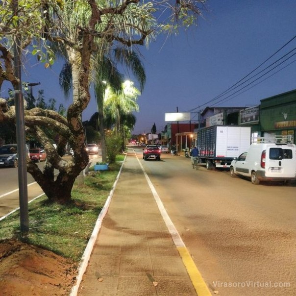 Nuevas luces LED en Avenida las Americas