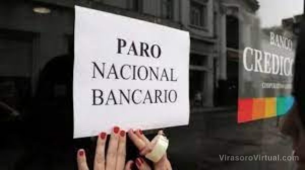Bancarios irán al paro este 23 de febrero
