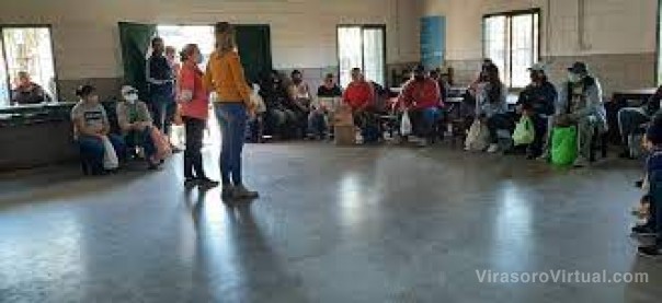 COPRODIS visitó familias del barrio Loma Linda