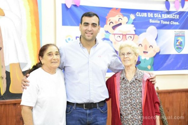 Realizaron una visita al Club de Día PAMI Renacer, donde recorrieron las instalaciones