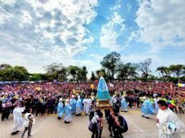 Con misas cada hora, veneraron a la Virgen de Itatí en la Peregrinación Juvenil del NEA