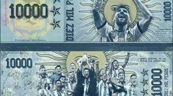 Billete de $ 10.000: Silvina Batakis propone que lleve la cara de Messi