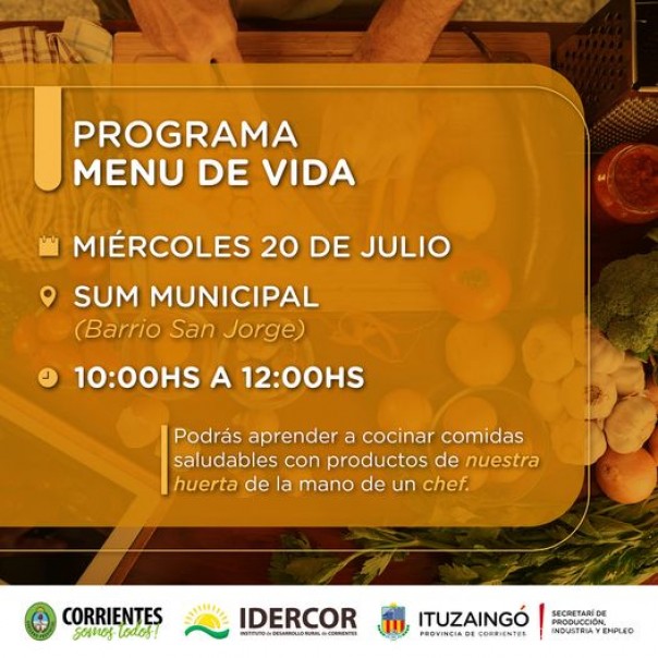 Programa Menú de vida