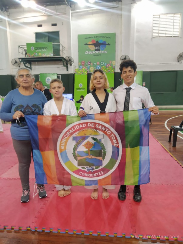 Santo Tomé ya tiene dos clasificados en Taekwondo a los Juegos Evita