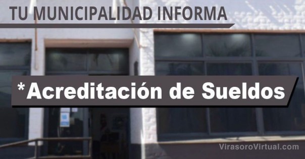 Hoy se dió inicio al cronograma de Pago de Enero para los agentes de VirasoroMuni