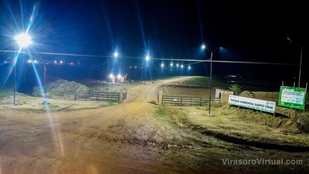 Avanzan las obras en el Nuevo Parque Ambiental Santo Tomé