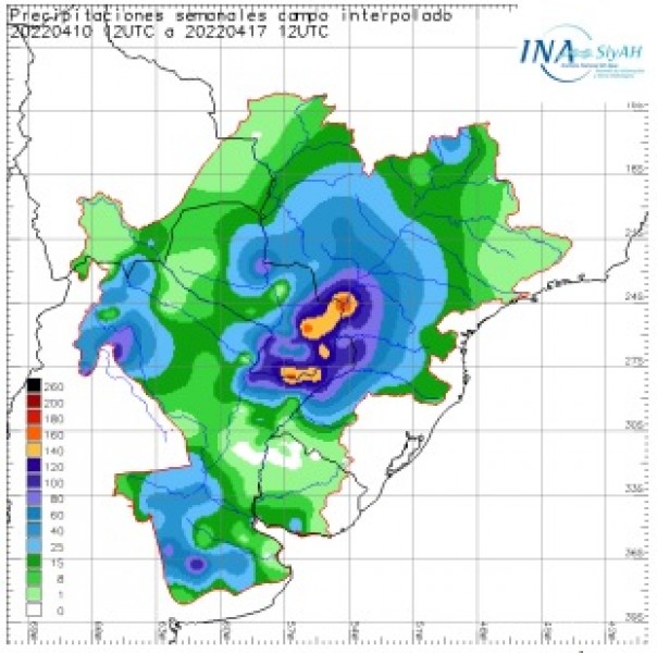 Pronóstico y situación hidrológica de los ríos Paraná y Uruguay