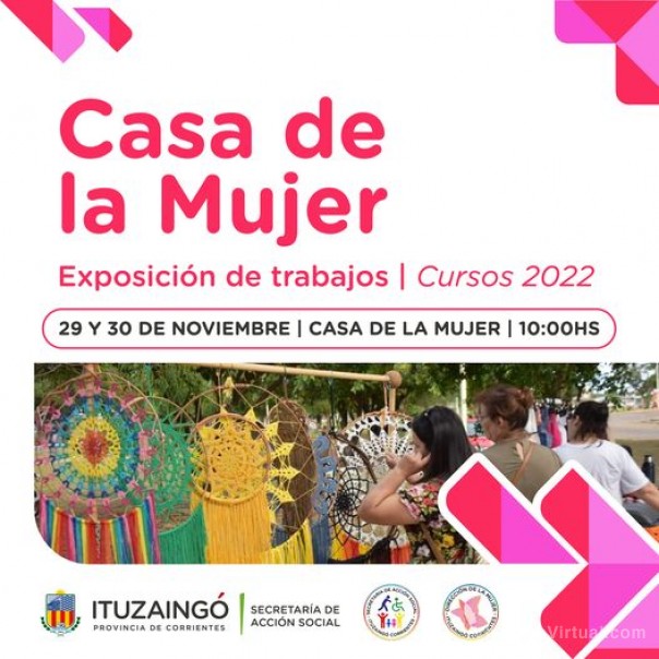 Exposición de trabajos de la Casa de la Mujer