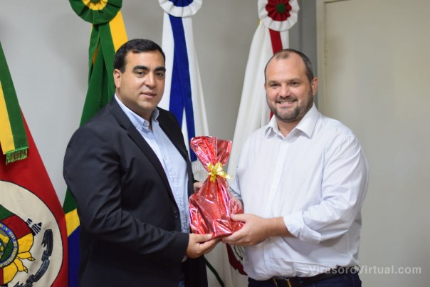 Agradecimiento y gesto de hermandad entre Sao Borja y Santo Tomé