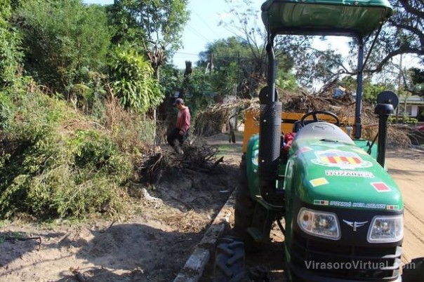 La Secretaría de Obras Públicas se encuentra trabajando