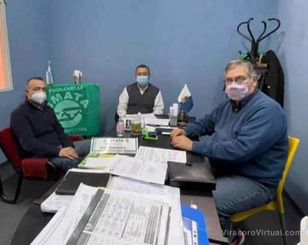 Karlen con Sindicatos impulsan proyectos  productivos para Corrientes desde el Parlasur