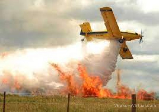 Nación envió otros dos aviones para combatir incendios en Corrientes