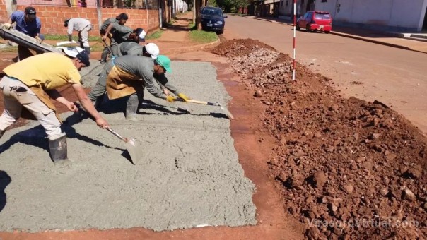 Ahora llegamos con obras para los vecinos del barrio 115