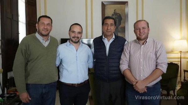 Junto al Ministro de Seguridad, Buenaventura Duarte, estamos gestionando la instalación de un centro de monitoreo
