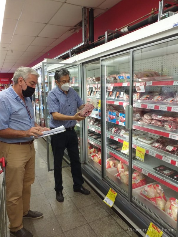 El Gobierno provincial verifica precios de la canasta escolar y de la carne