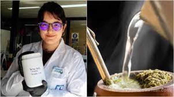 Florencia Jerez es becaria del Conicet y transforma los residuos de la yerba mate en carbón activado