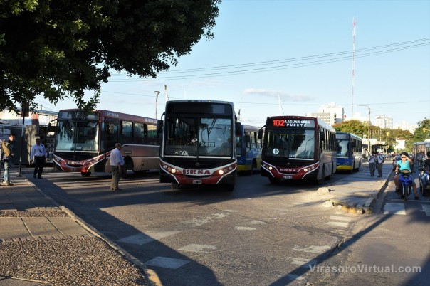 A partir de este lunes comienza a regir la nueva tarifa del transporte urbano de pasajeros
