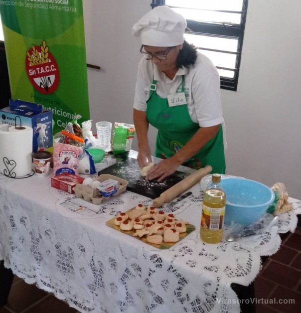 Desarrollo Social dictó taller de Cocina sin Gluten en Comedor