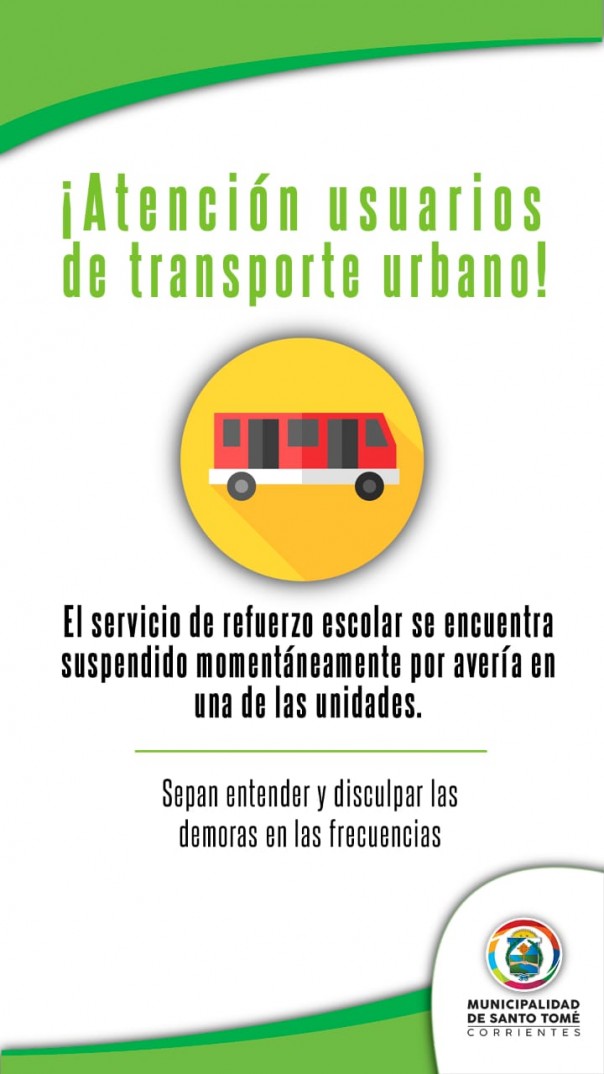 Atencion usuarios transporte urbano