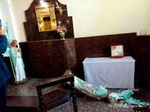 Apresaron a un joven por el ataque vandálico a una iglesia céntrica