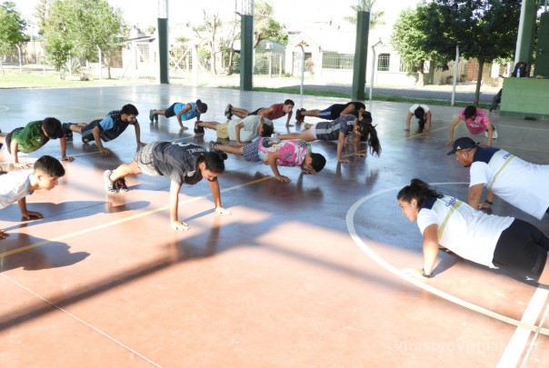 Colonia de Vacaciones con niños de los Comedores barriales