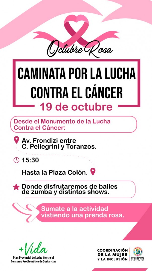 Caminata por la Lucha contra el cáncer