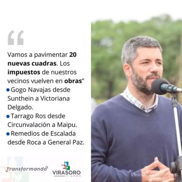 Anuncio del Intendente municipal Lic. @emiliano_fr
