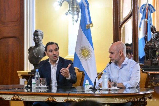 Valdés y Rodríguez Larreta coincidieron en que se necesita un país federal en lo político y en la distribución de recursos