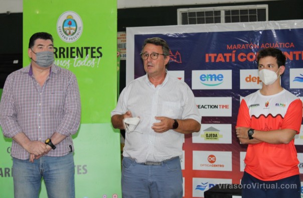 Con apoyo oficial, se realizó la Maratón Acuática: Itatí - Corrientes 70 km