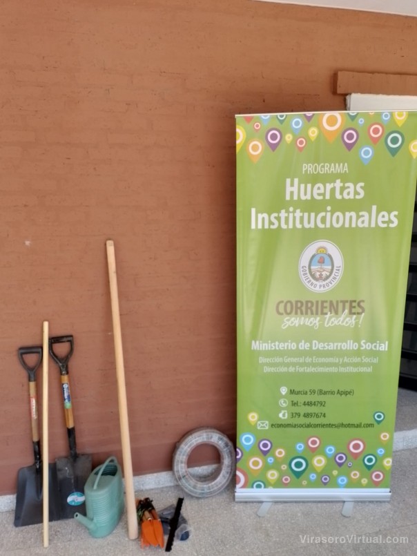 Desarrollo Social entregó semillas y herramientas