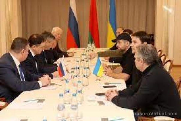 Comenzó la reunión entre las delegaciones de Ucrania y Rusia en Bielorrusia