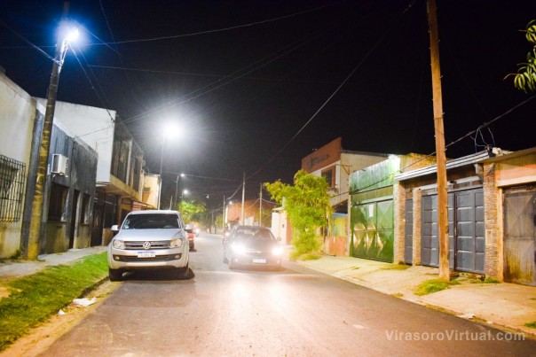 En lo que va del año, se instalaron más de 3.700 luminarias LED en la ciudad